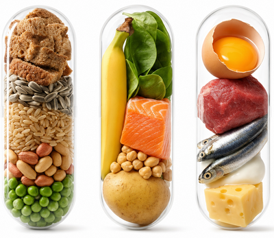Vitaminas B1, B6 y B12